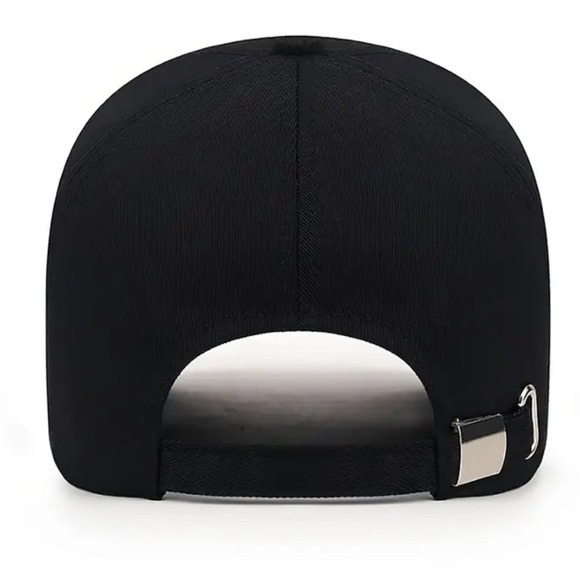 Black Baseball Cap with White Embroidery “FAITH” NWT - Picture 5 of 6